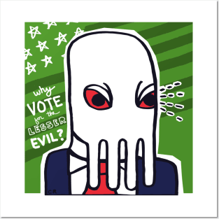 Cthulhu for President 2020 Evil Eye Posters and Art